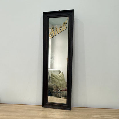 Vintage Shell Petrol Advertising Mirror Royal Warrant British Petroleum BP 1930s