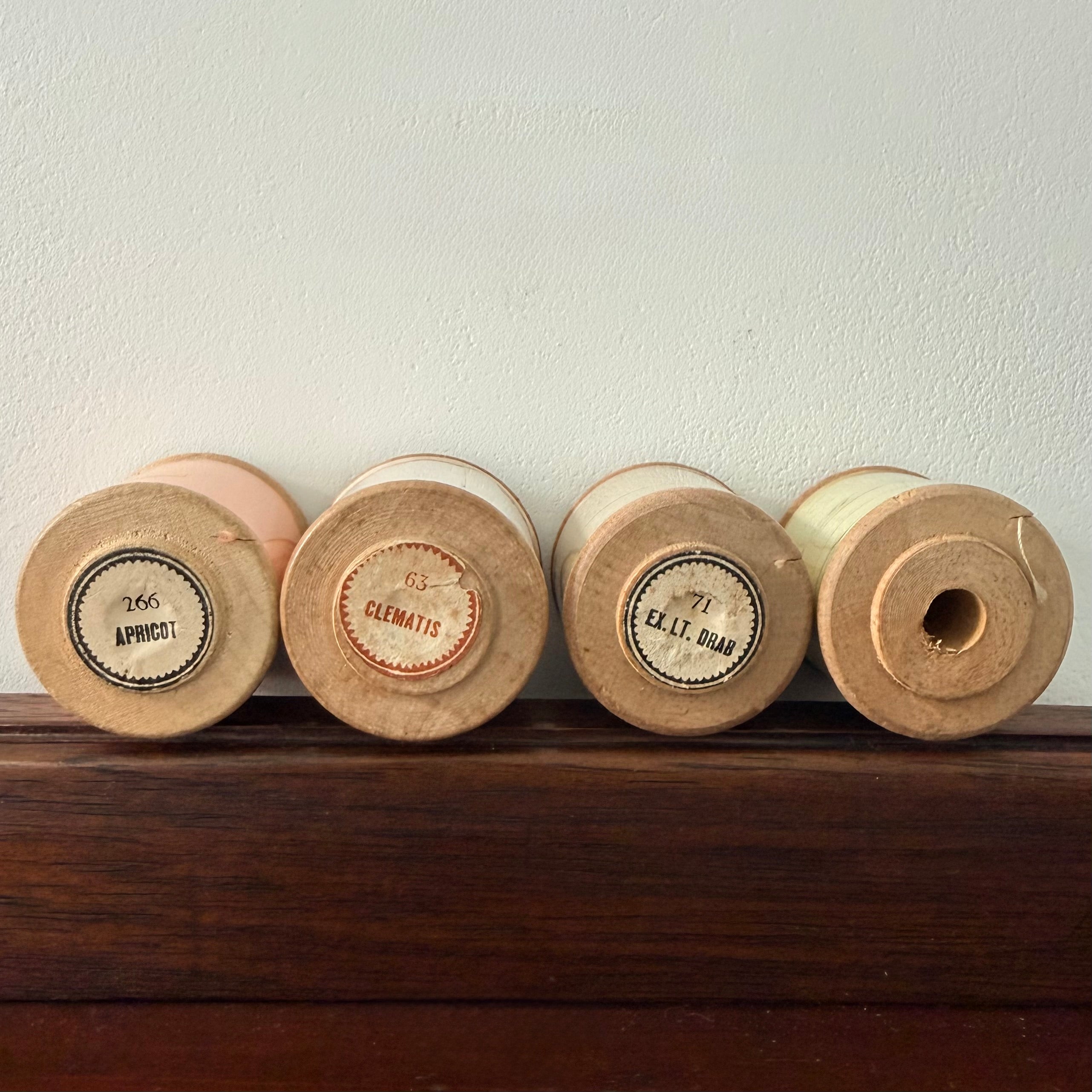 Vintage CWS &amp; Acme Wooden Cotton Reels Collection