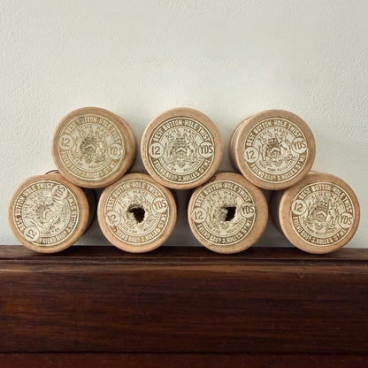 Vintage CWS &amp; Acme Wooden Cotton Reels Collection