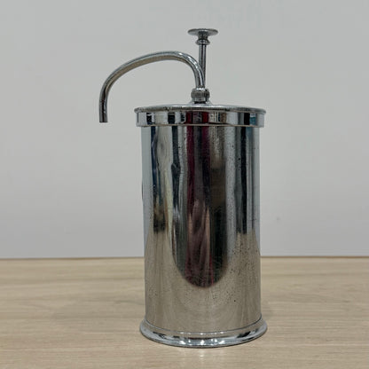 Vintage Brylcreem Chrome Pump Dispenser (REG)