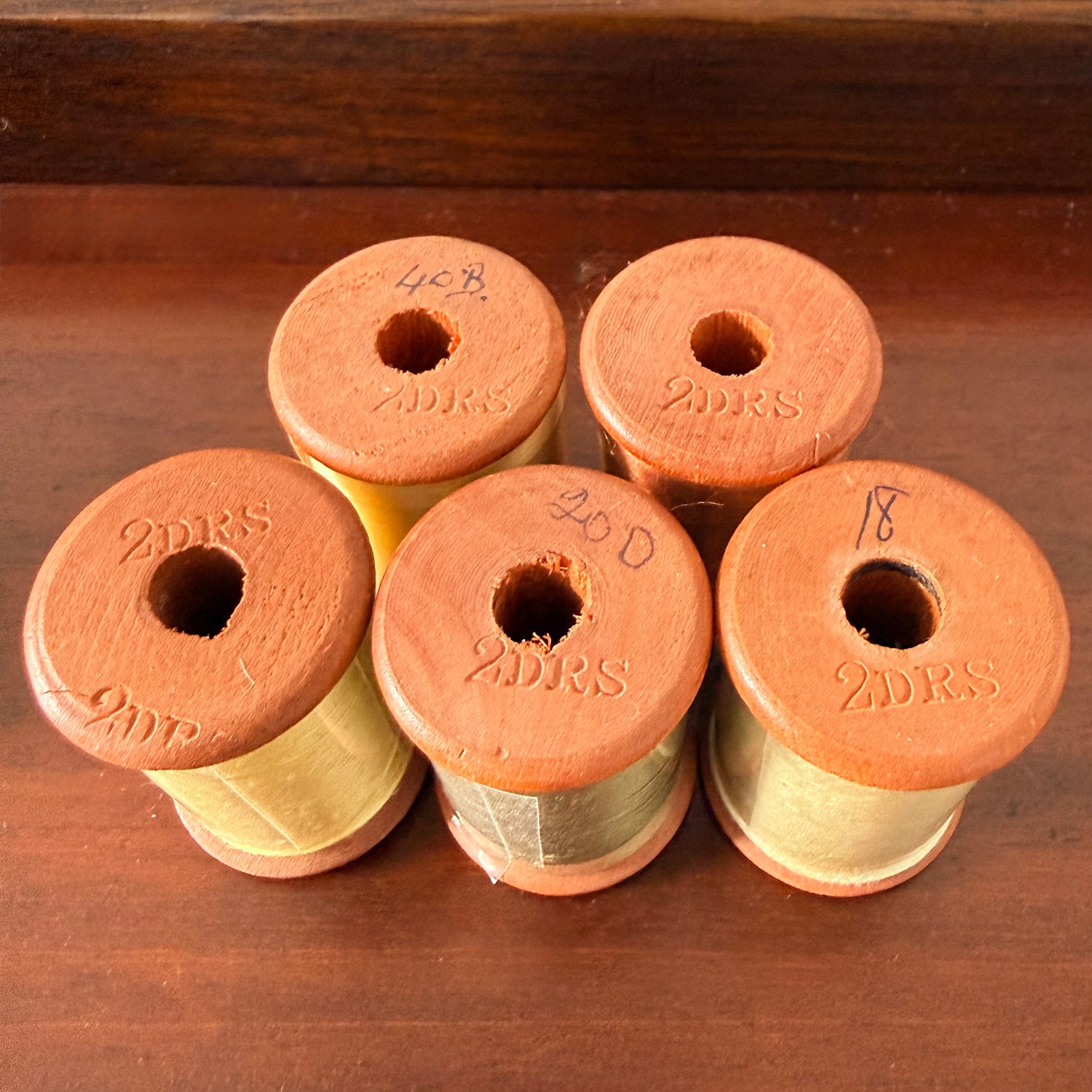 Vintage Pearsall’s Stout Floss &amp; Artserica Floss Silk Spools Fly Tying Costumes