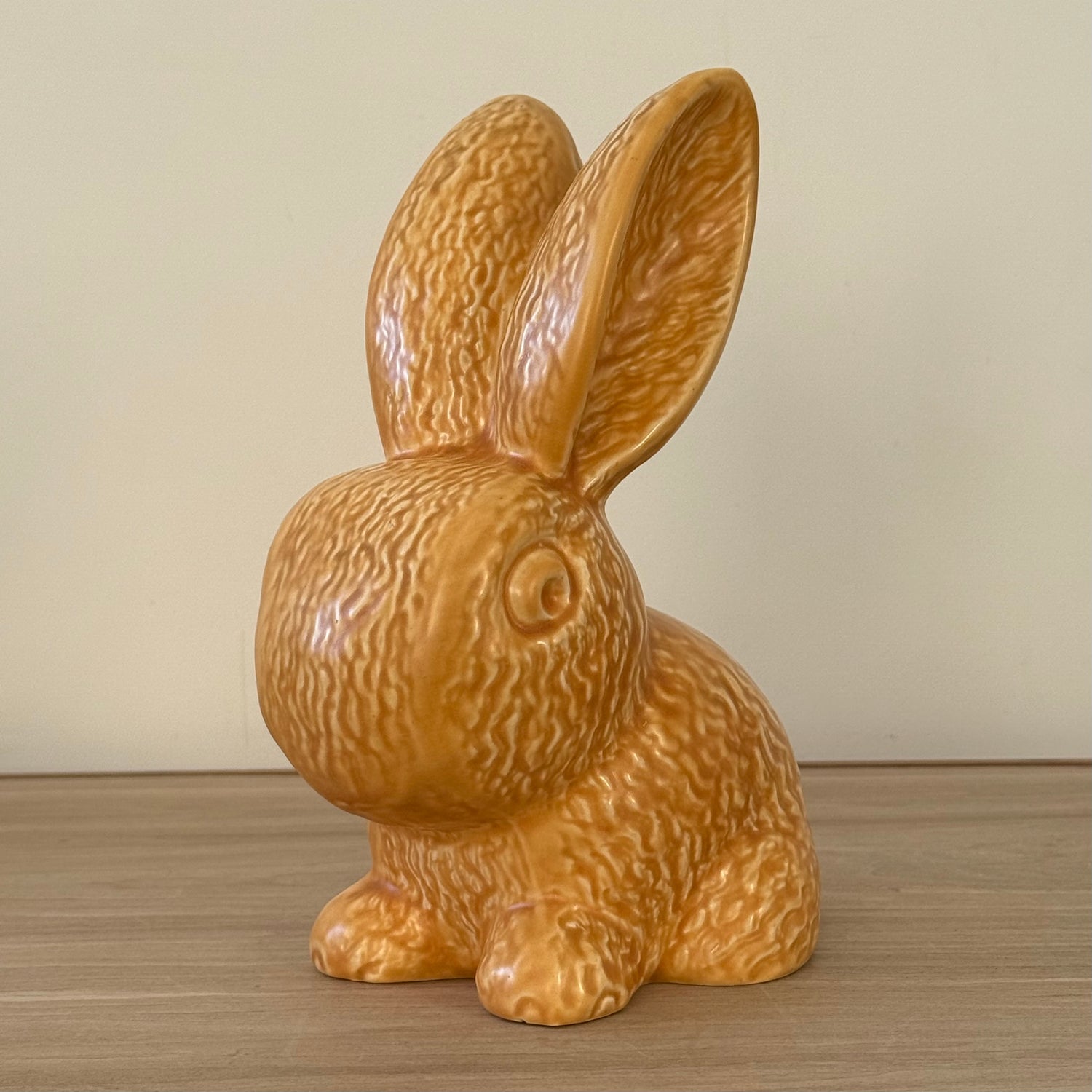 Sylvac Brown Rabbit No. 2 Impressed England Mark Pottery Figure