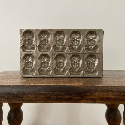 Rare Antique Chocolate Mould – Classical Busts – Marked Anton Reiche &amp; Bergisch, c.1920s