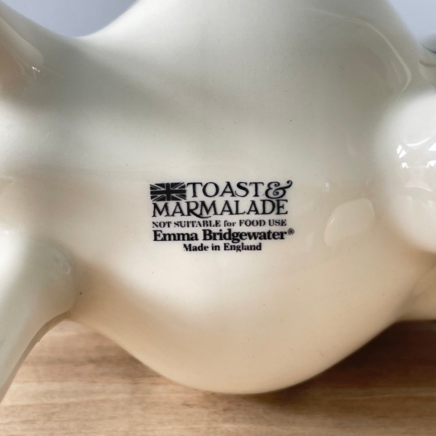 Emma Bridgewater Toast &amp; Marmalade “MOO” Cow Creamer  – Made in England