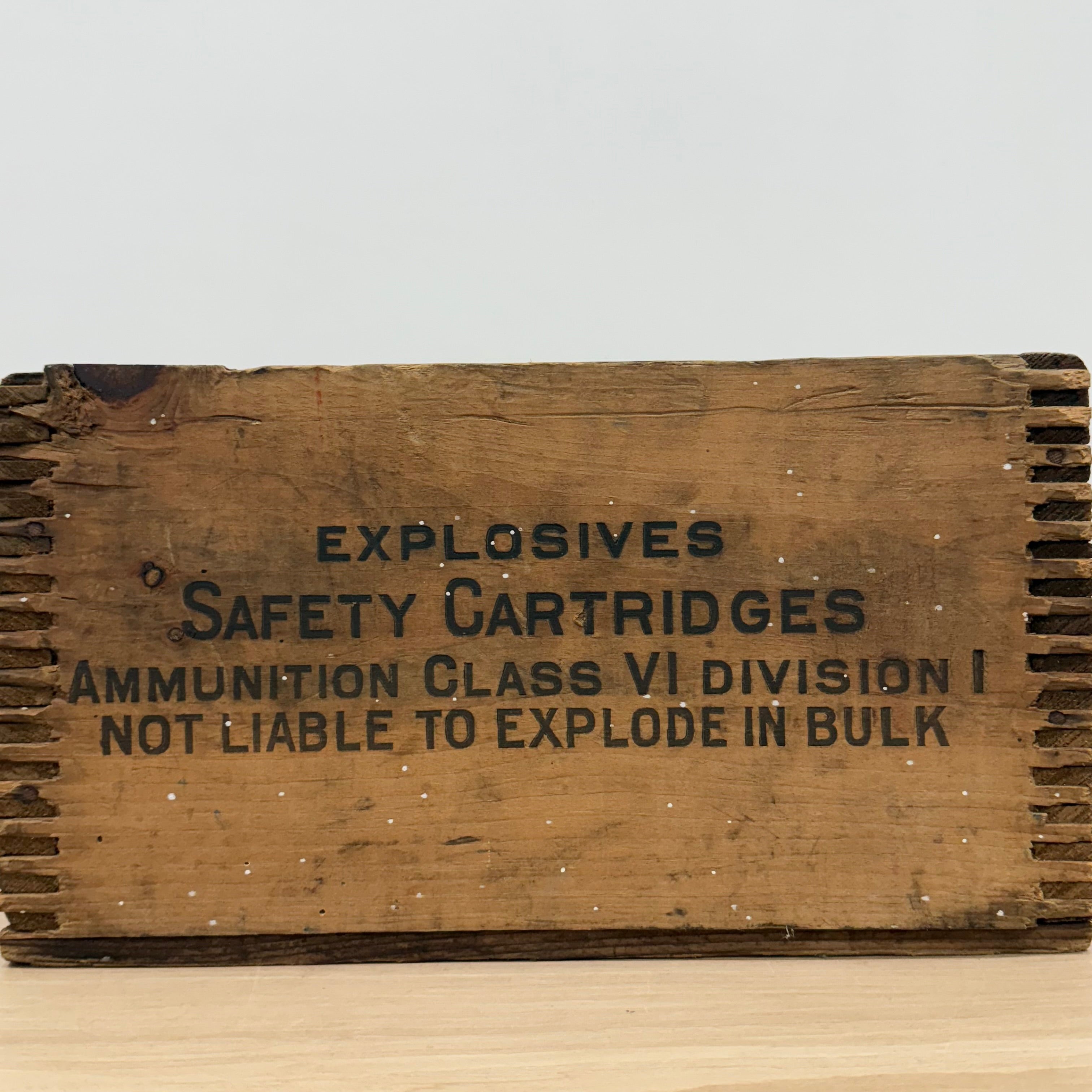 Early 20th Century Remington UMC Wooden Ammunition Transit Crate
