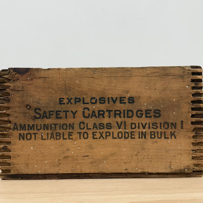 Early 20th Century Remington UMC Wooden Ammunition Transit Crate