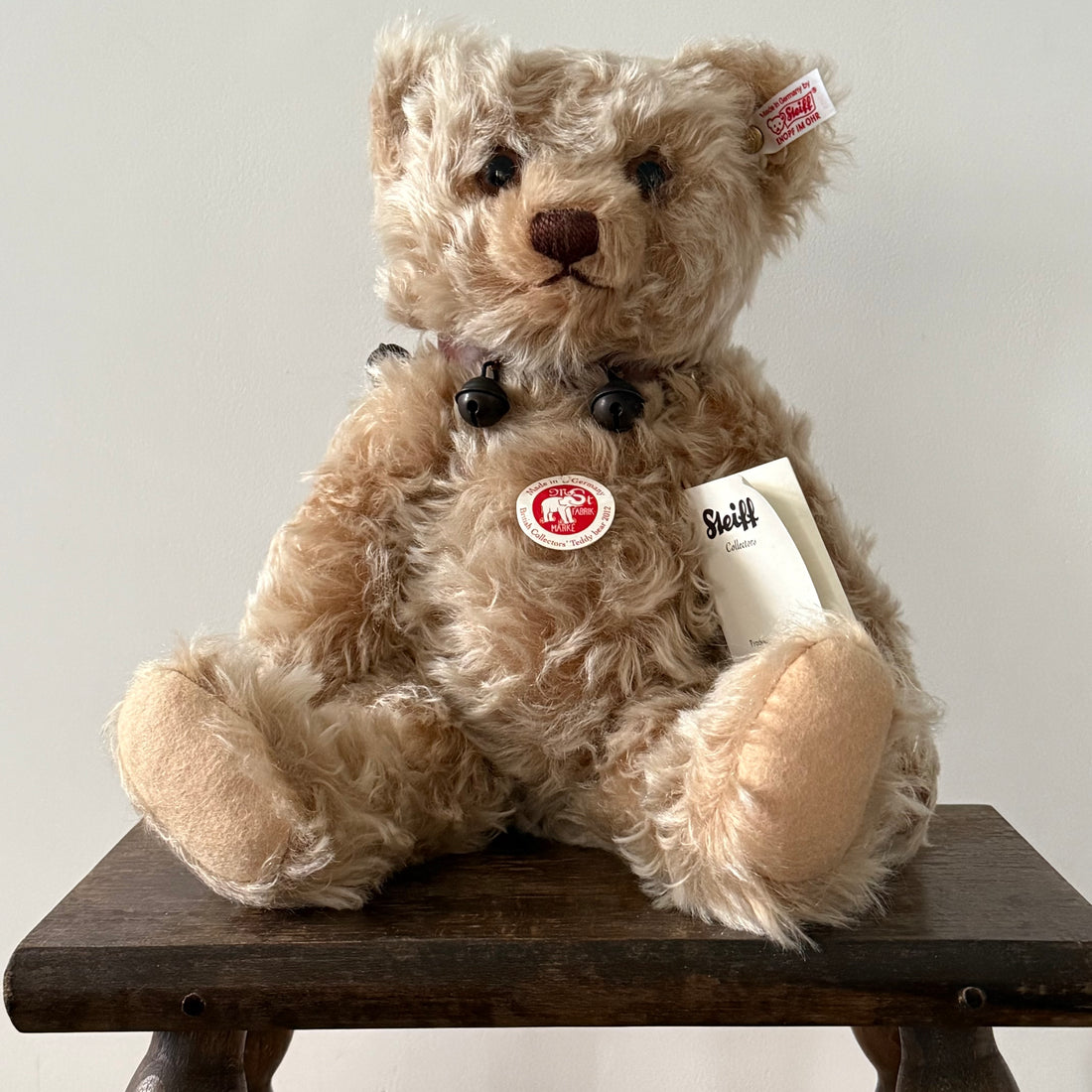Steiff British Collectors Teddy 2012 Limited Edition Boxed With Certificate