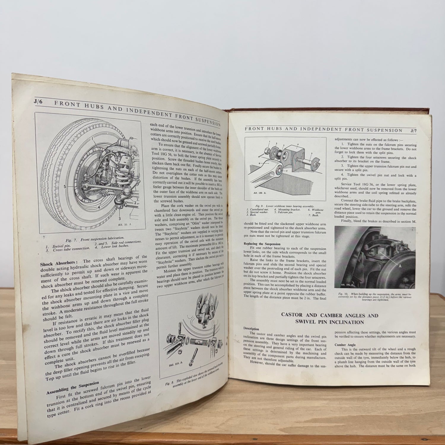 Austin Healey 100 Original Service Manual BN1 Workshop Manual 1950s