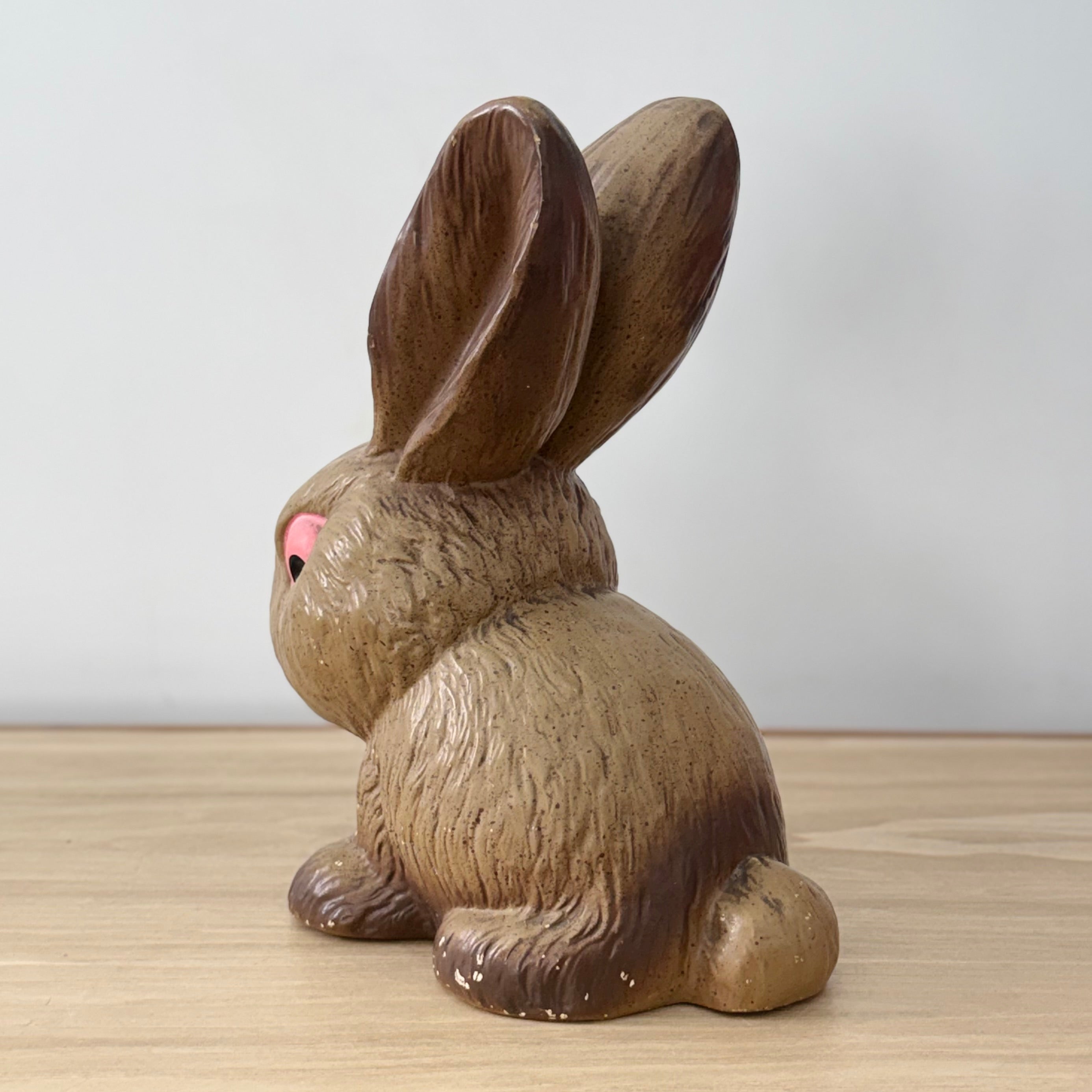 XL SylvaC Rabbit No 1028 Brown Mid Century Pottery Ornament 25.5 cm