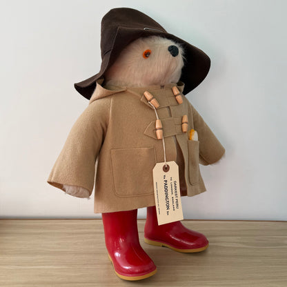 Vintage Gabrielle Designs Paddington Bear 46cm 1970s England Label