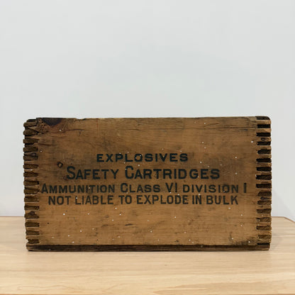 Early 20th Century Remington UMC Wooden Ammunition Transit Crate