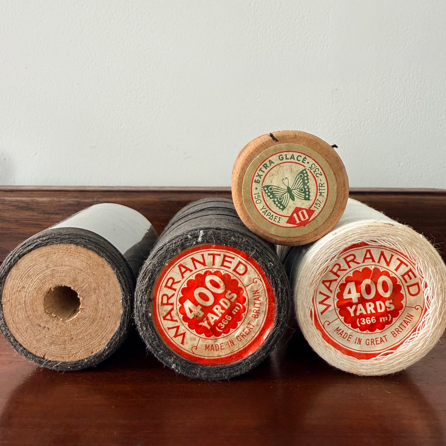 Vintage Butterfly Cotton Reels &amp; Woolworths Thread Spools Collection