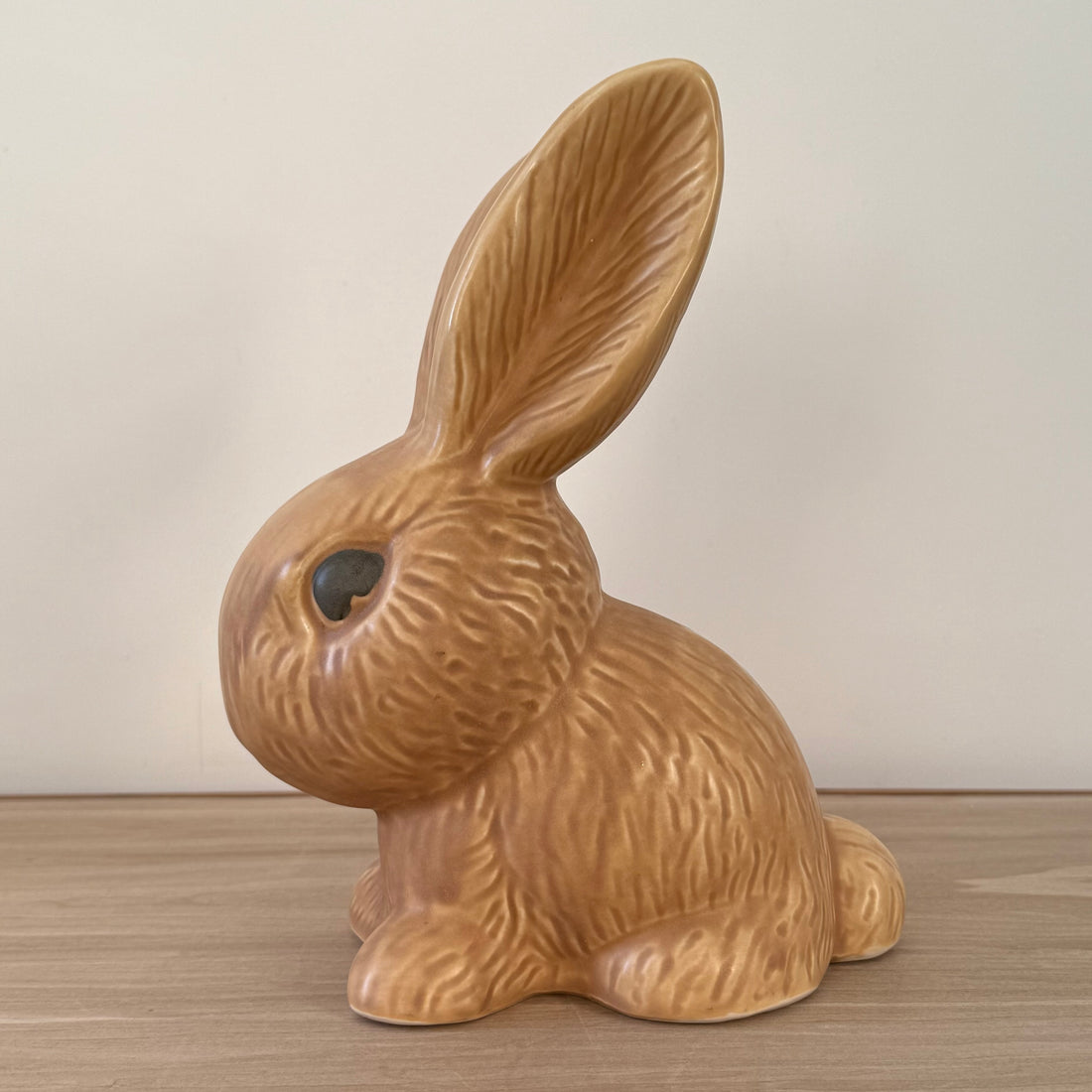 Large Sylvac Brown Rabbit Model 1028 Vintage Pottery Figure