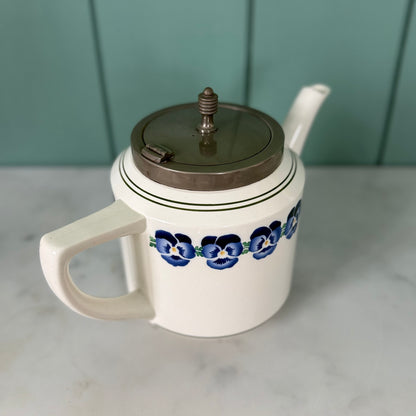 Art Deco WMF Wächtersbach Pansy Teapot Dec. 2194