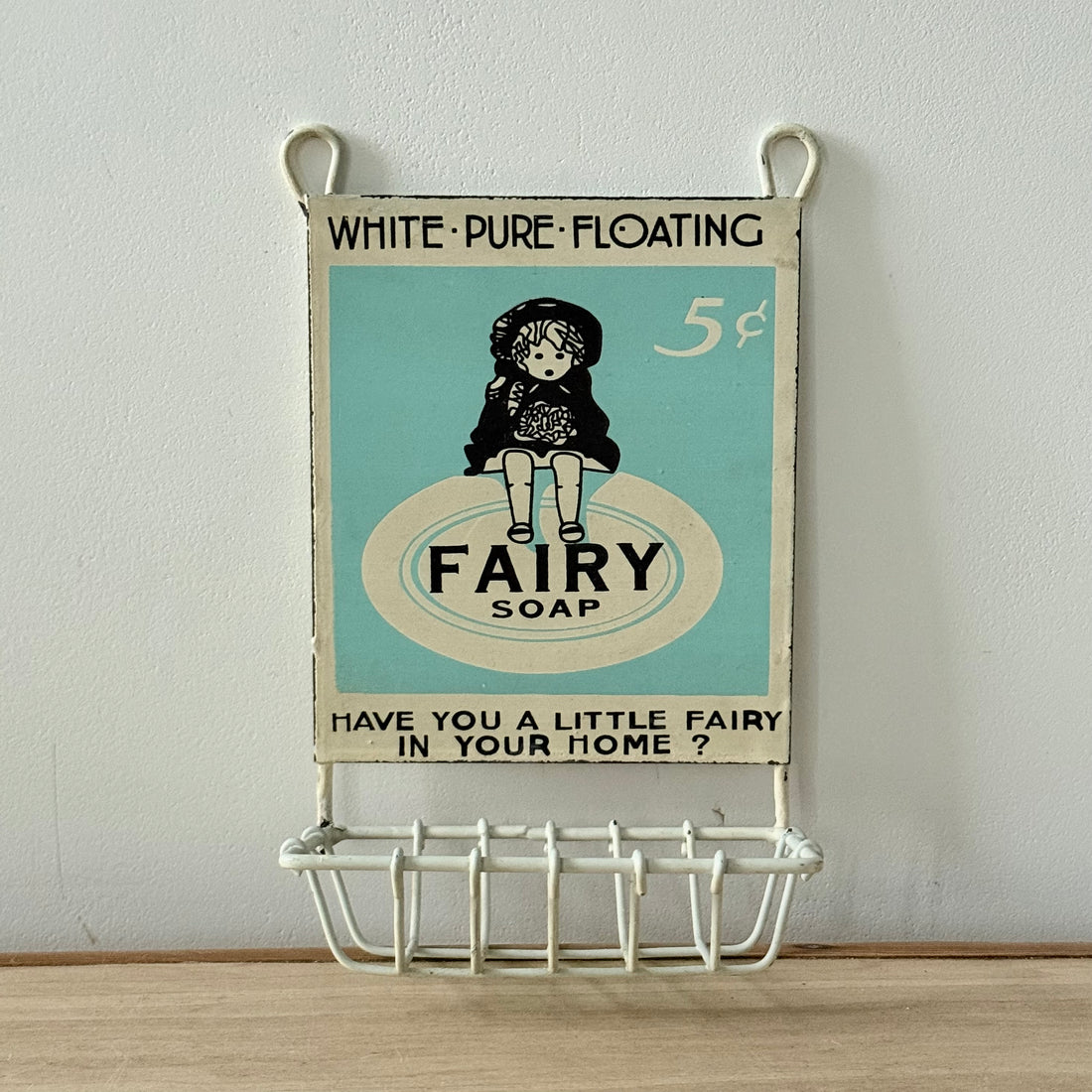 Fairy Soap Advertising Wire Soap Dish Reproduction