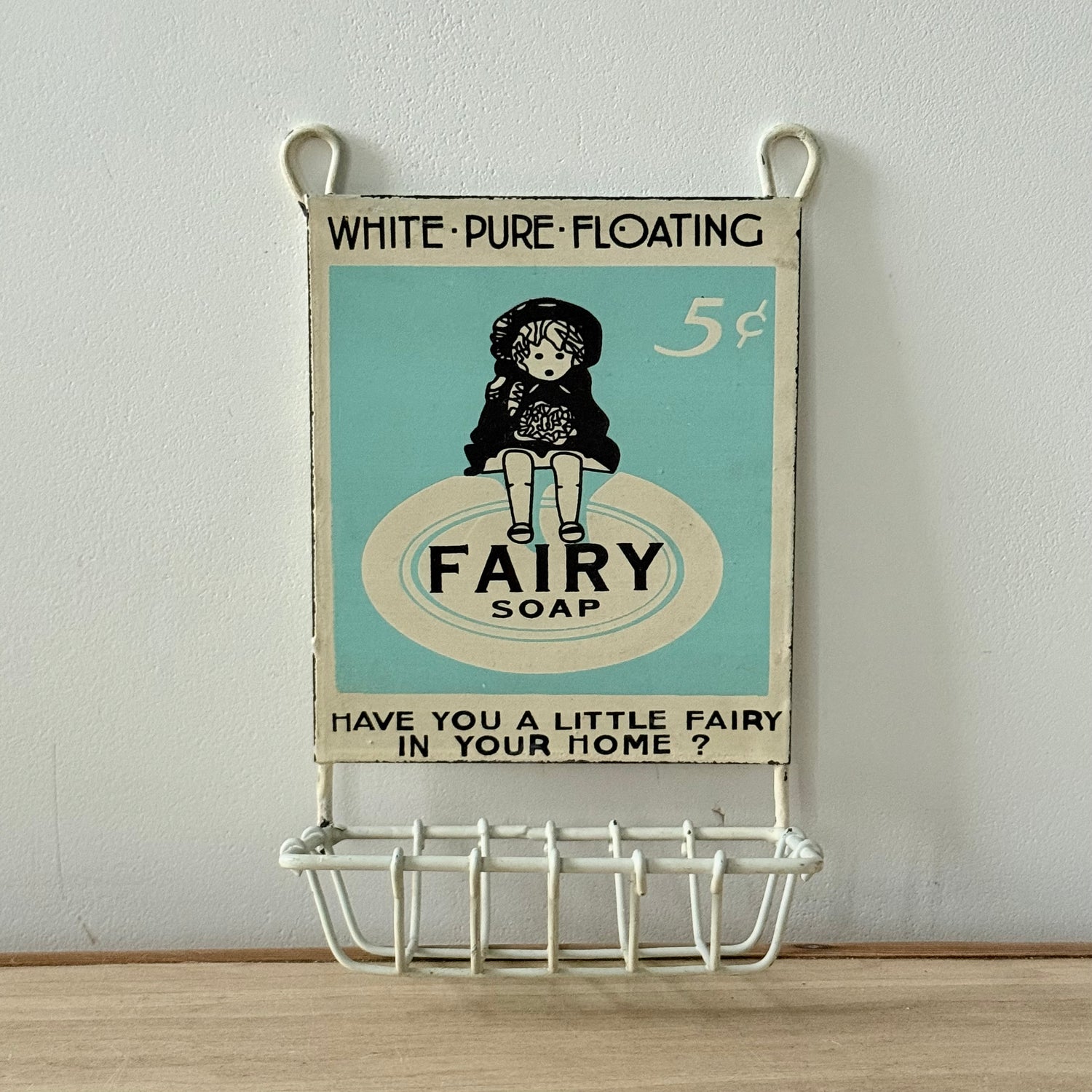 Fairy Soap Advertising Wire Soap Dish Reproduction