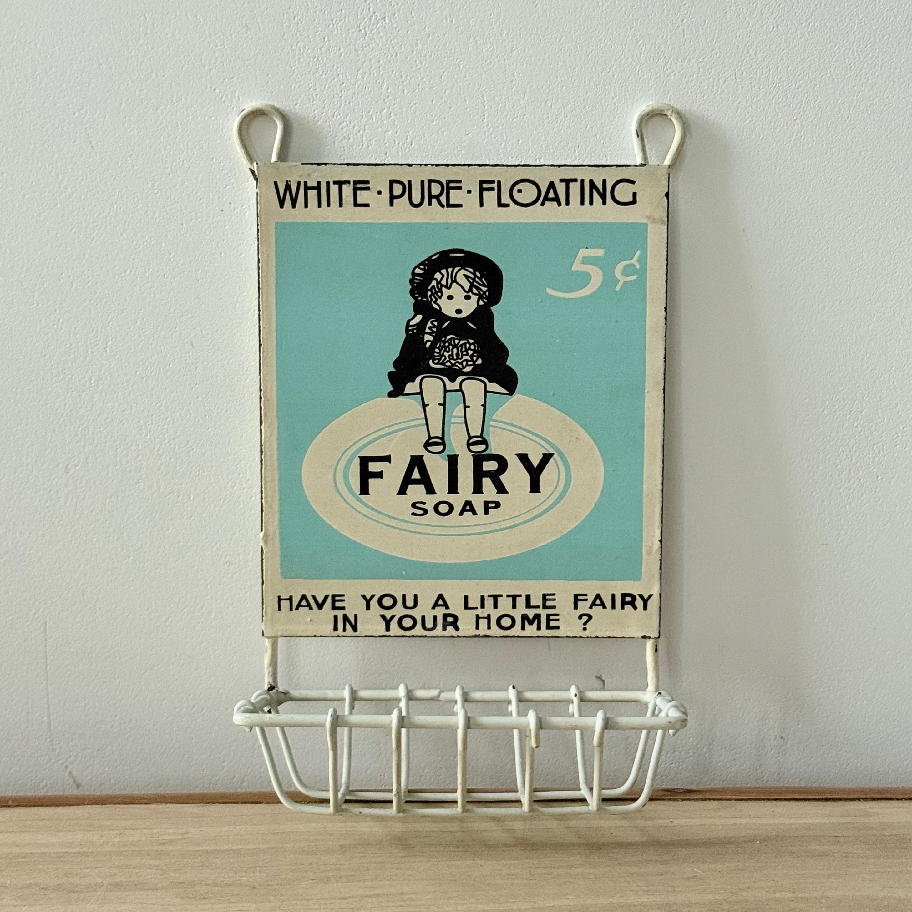Fairy Soap Advertising Wire Soap Dish Reproduction