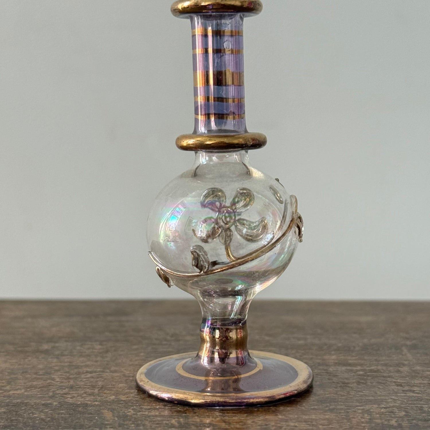 Small glass perfume
