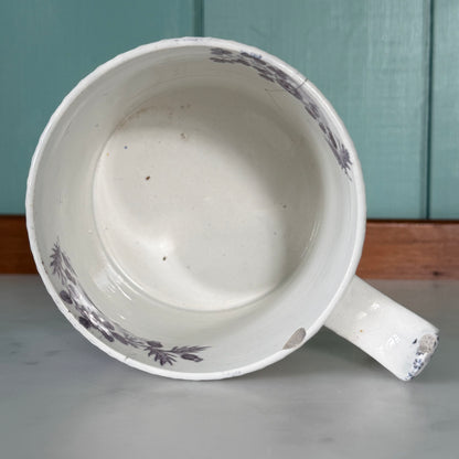 William IV 1831 Coronation Pearlware Mug – C &amp; R