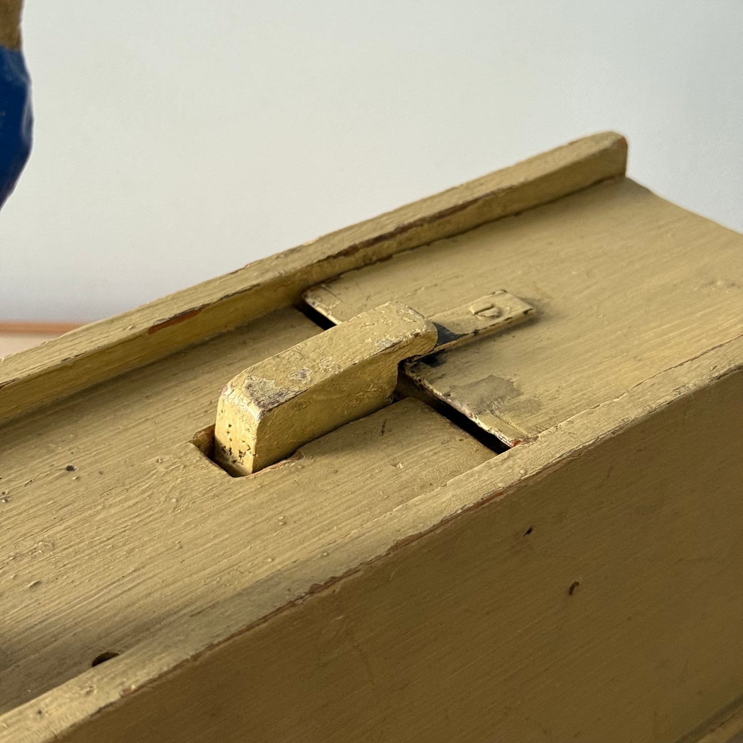 Scratch Built Punch and Judy Style Folk Art Wooden Tableau