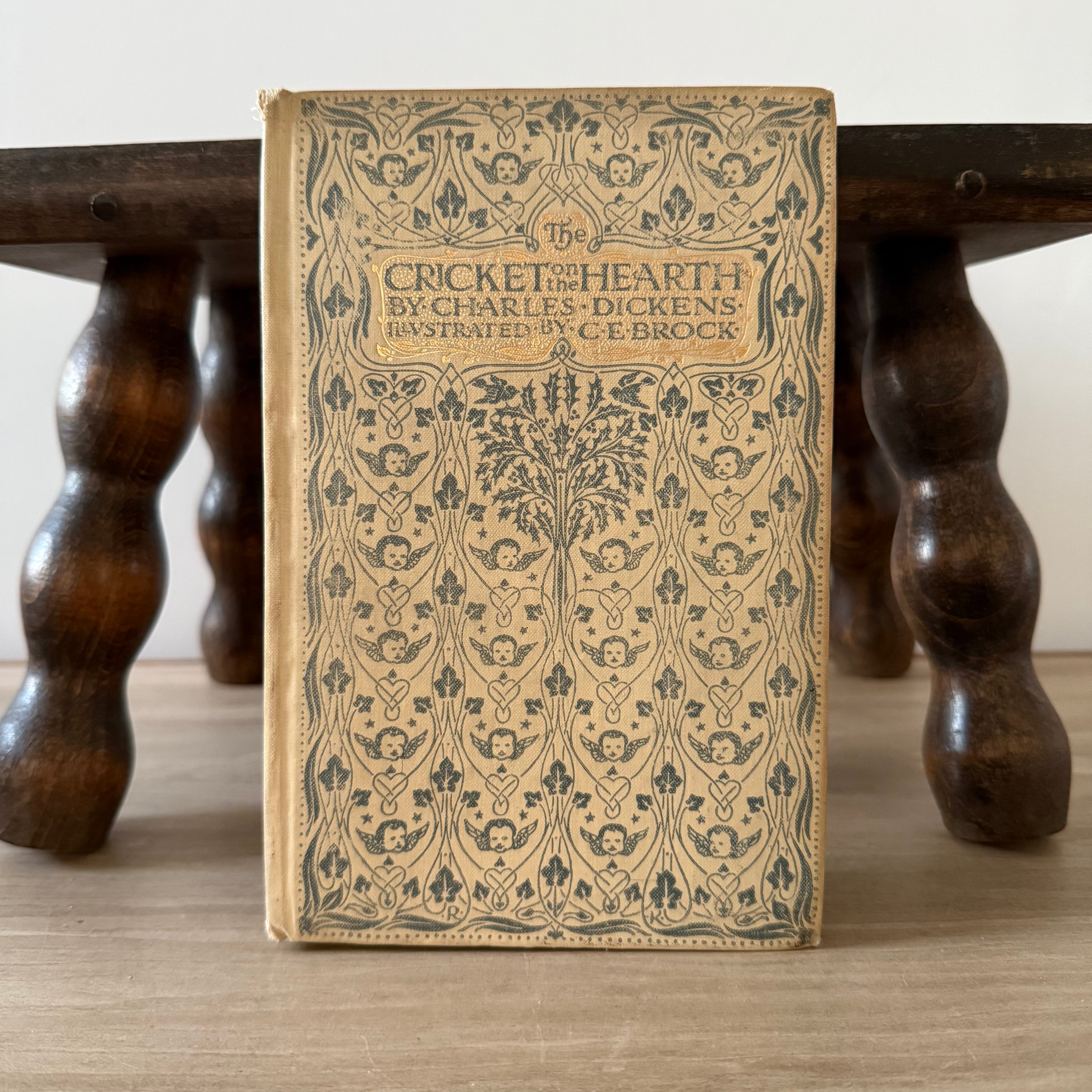 The Cricket on the Hearth Charles Dickens 1905 Dent Brock Illustrated Antique Book