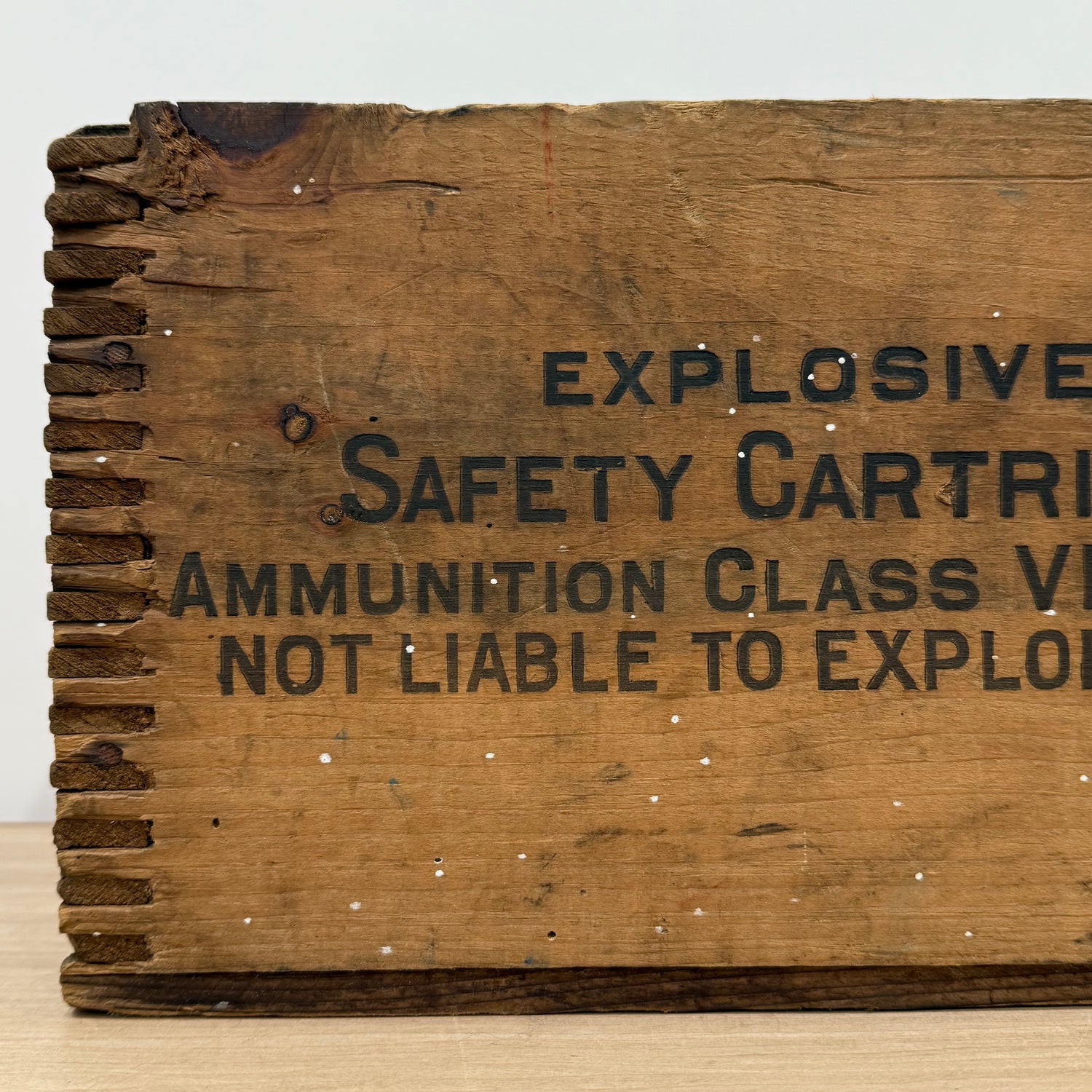 Early 20th Century Remington UMC Wooden Ammunition Transit Crate