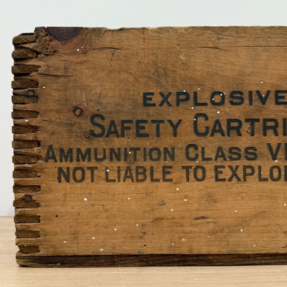 Early 20th Century Remington UMC Wooden Ammunition Transit Crate