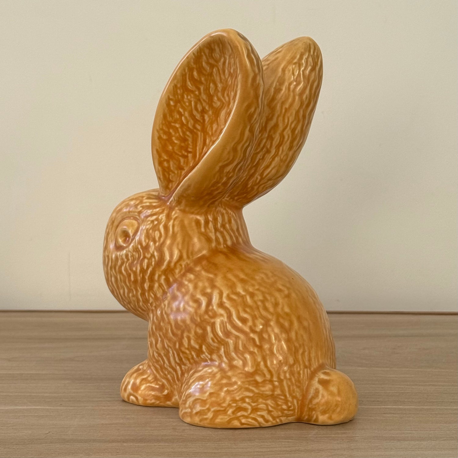 Sylvac Brown Rabbit No. 2 Impressed England Mark Pottery Figure