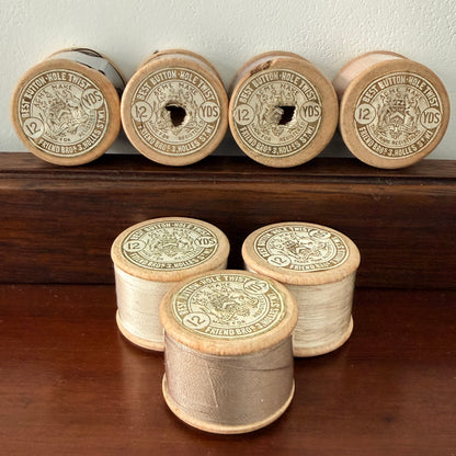 Vintage CWS &amp; Acme Wooden Cotton Reels Collection