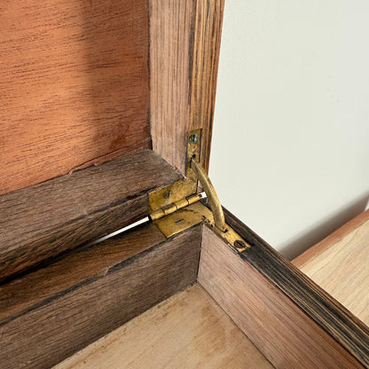 Liberty &amp; Co Oak Sewing Box with Drawers Arts &amp; Crafts Antique