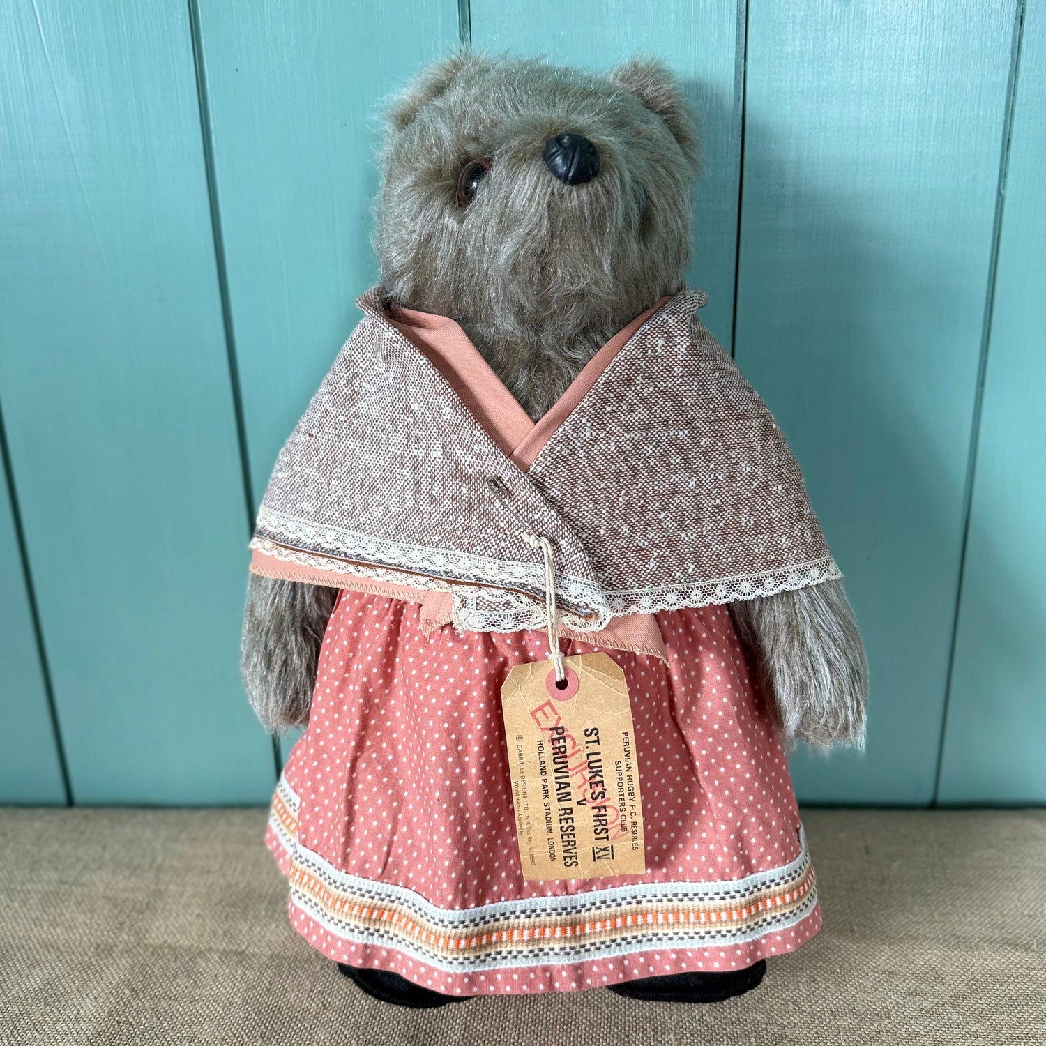 Vintage Gabrielle Designs Aunt Lucy Bear 1978