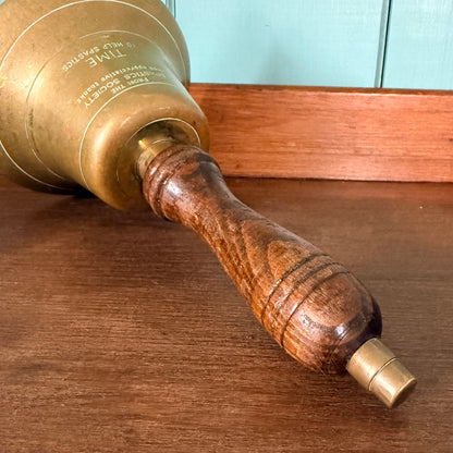 Vintage Spastics Society Charity Bell – “Time to Help Spastics”