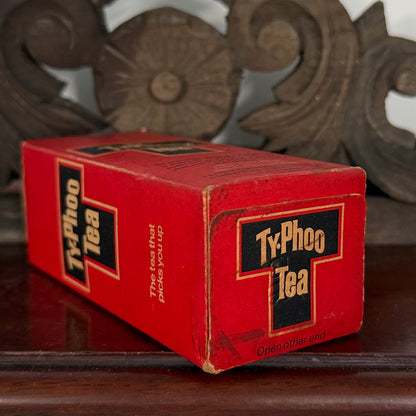 Vintage Typhoo Tea 4 oz Unopened Packet Advertising Packaging