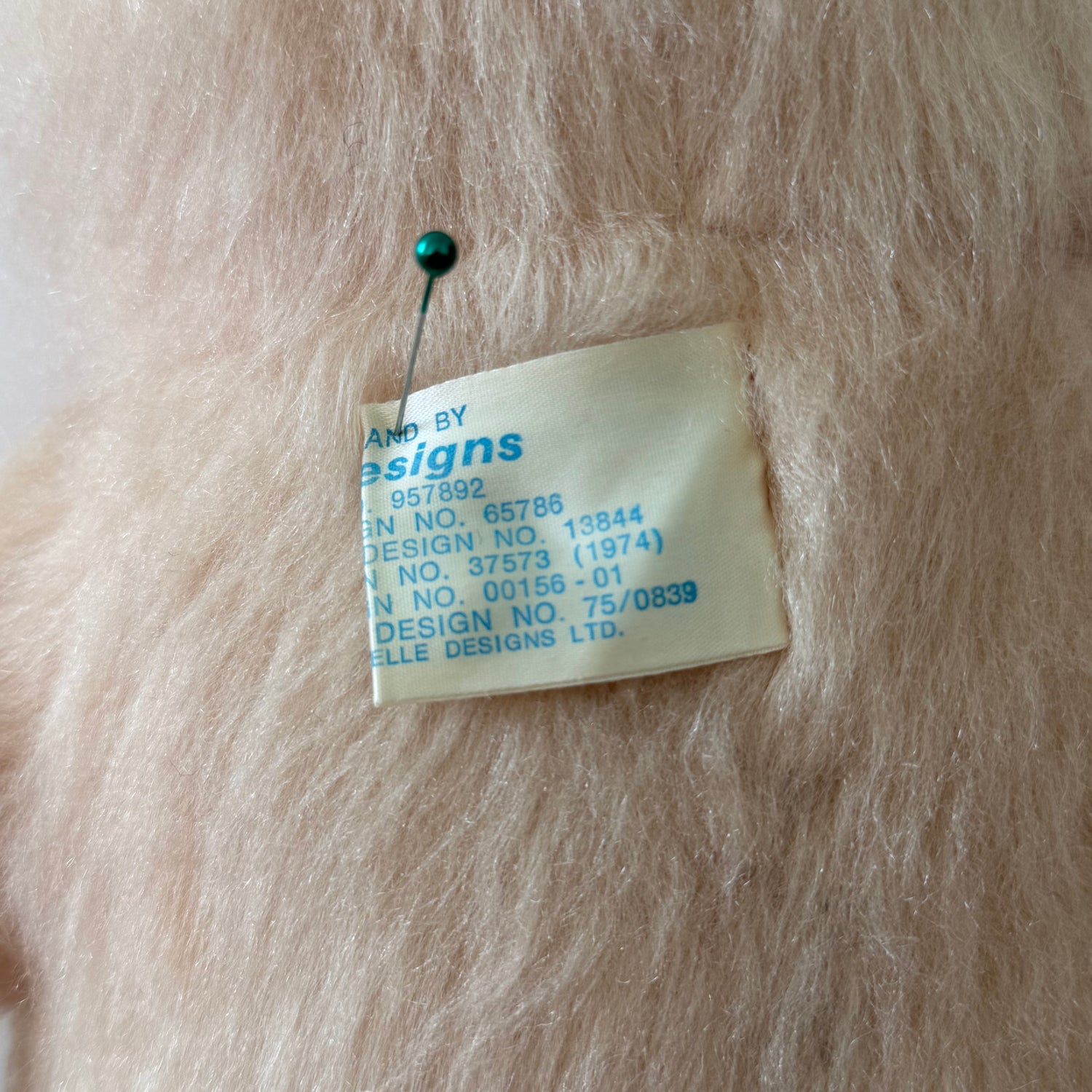 Vintage Gabrielle Designs Paddington Bear 46cm 1970s England Label