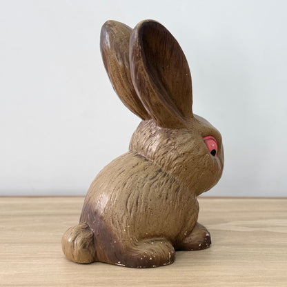 XL SylvaC Rabbit No 1028 Brown Mid Century Pottery Ornament 25.5 cm