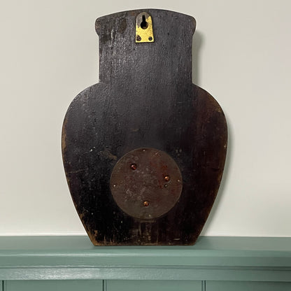 Antique OXO Advertising Barometer – Wooden Jar Form, c.1920s