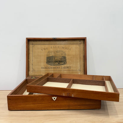 Victorian Pall Mall Haberdashery Cabinet with Removable Tray