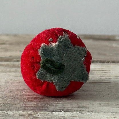 Antique Red Velvet Strawberry Emery