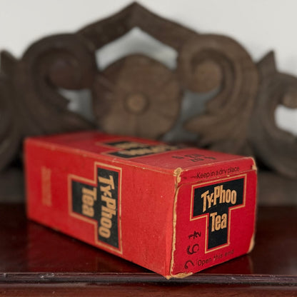 Vintage Typhoo Tea 4 oz Unopened Packet Advertising Packaging