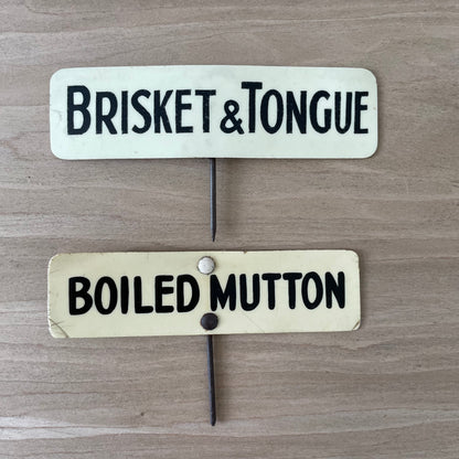 Set of 3 Vintage Butcher&