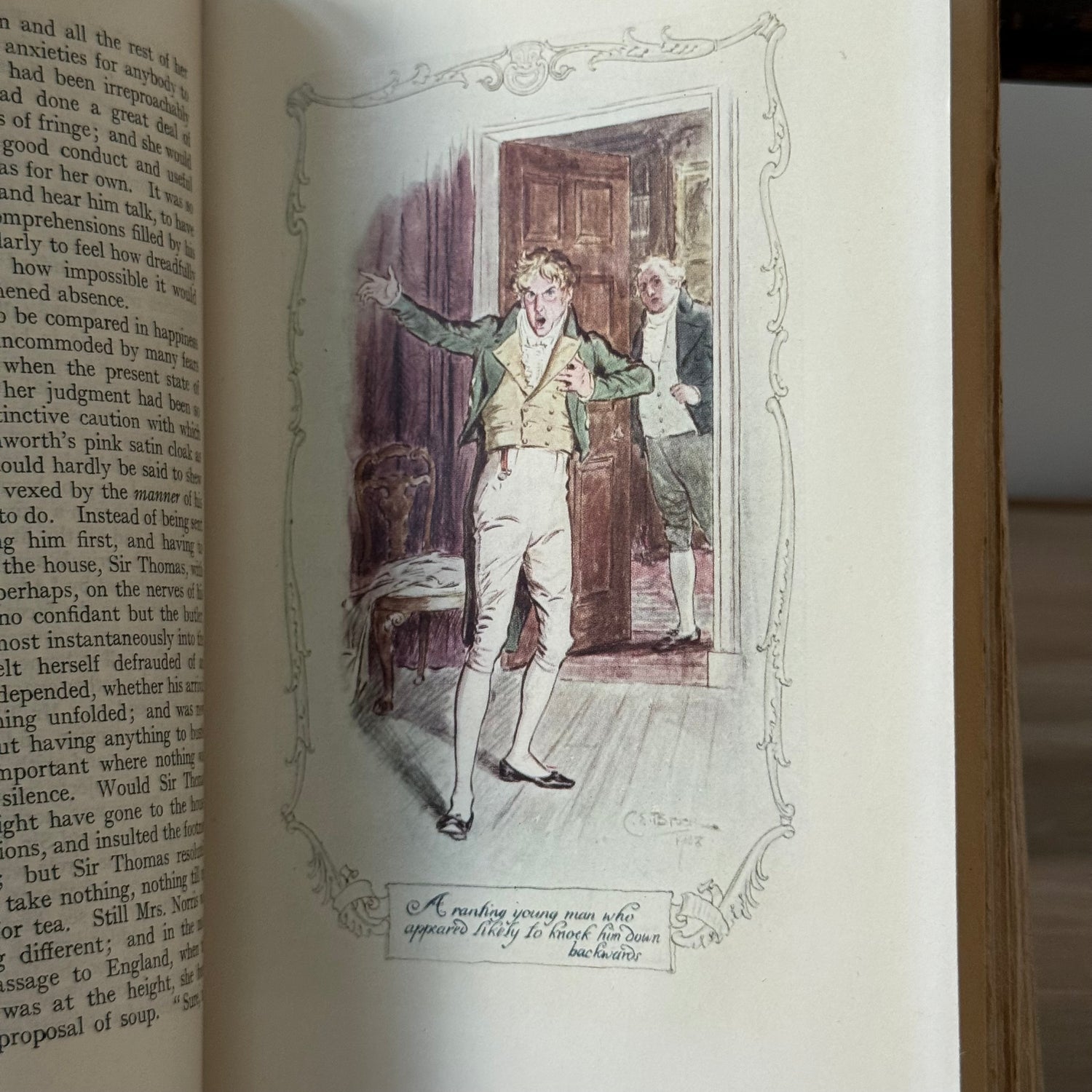 Mansfield Park – Jane Austen – 1908 Dent Edition Illustrated by C.E. Brock