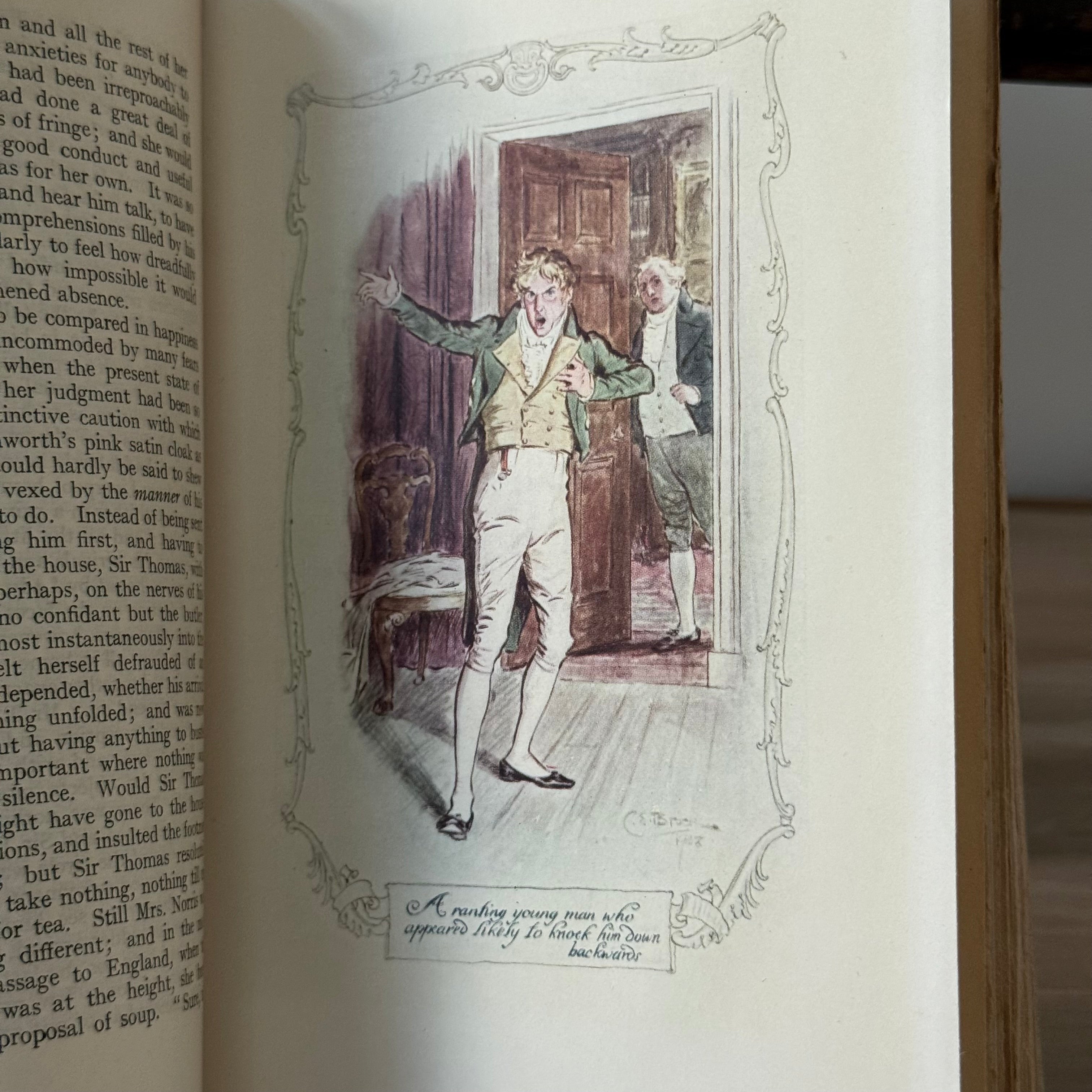 Mansfield Park – Jane Austen – 1908 Dent Edition Illustrated by C.E. Brock