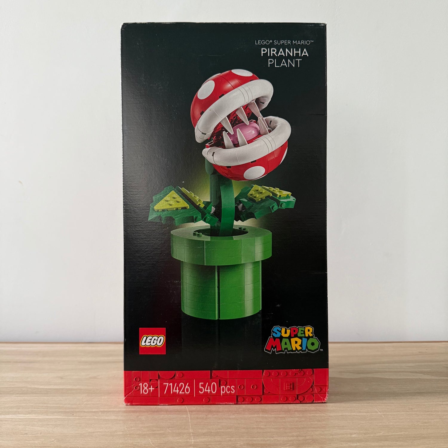 Lego Super Mario Piranha Plant Display Model 71426 Sealed Collector Set