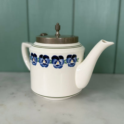 Art Deco WMF Wächtersbach Pansy Teapot Dec. 2194