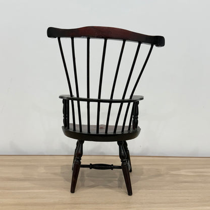 Miniature Windsor Style Doll’s Chair