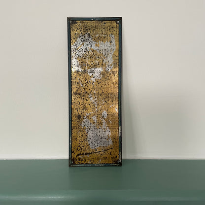 Vintage Brasso Tin Sign Door Plate – French “Brasso Pour Métaux” c.1920-1930s