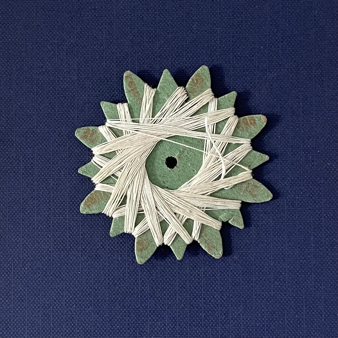 Vintage Starburst Thread Winder – Buschmann &amp; Co, Germany c.1930-1940s