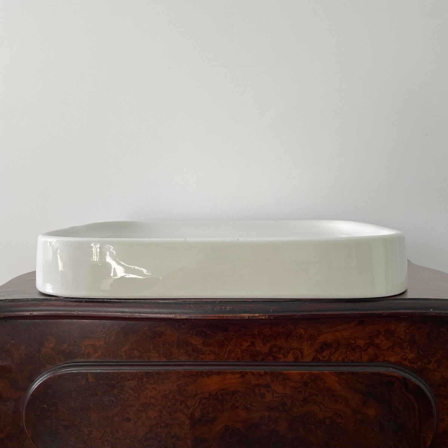 Antique Ironstone Pure Lard Slab – Berry &amp; Warmington Liverpool c.1920s–1930s