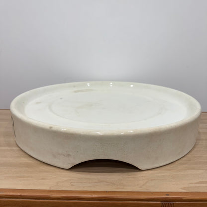 Antique Dairy Supply Co London “Pure Butter” Slab – White Ironstone c.1900