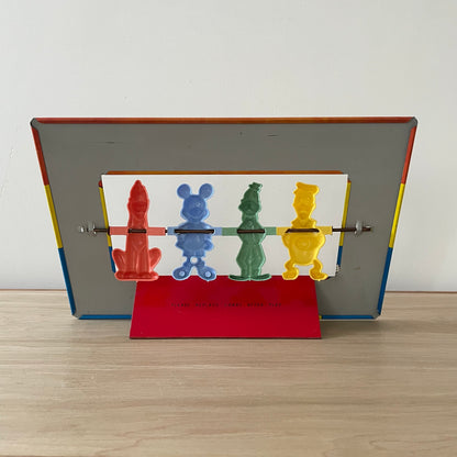 Vintage 1950s Disney Family Shooting Gallery – Marx Toys – Complete with Original Cork Gun